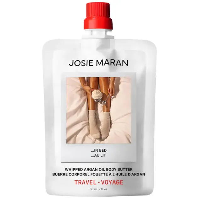 Mini ...In Bed (Whipped Vanilla Milk + Cashmere Musk) - Whipped Argan Oil Refilllable Body Butter