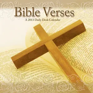 b'Bible Verses 2013 Daily Desk Calendar'