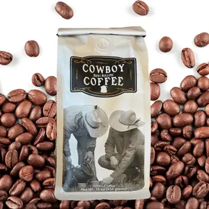 Kent Rollins Cowboy Coffee 16 oz Rich Blend Flavor