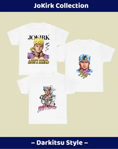 Funny JoKirk  T-Shirt Collection - JJBA - jojo blizzard adventure - Fan Made - Best Shirt For JoKirk Fans - Gift For Family and Friends