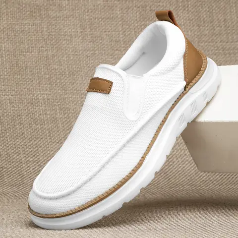 Mens Casual Loafers Shoes Slip On Fashion Walking Dress Sneakers Business Oxfords Work Lightweight Soft Sole Zapatos,shoes for back to school,back to school shoes
