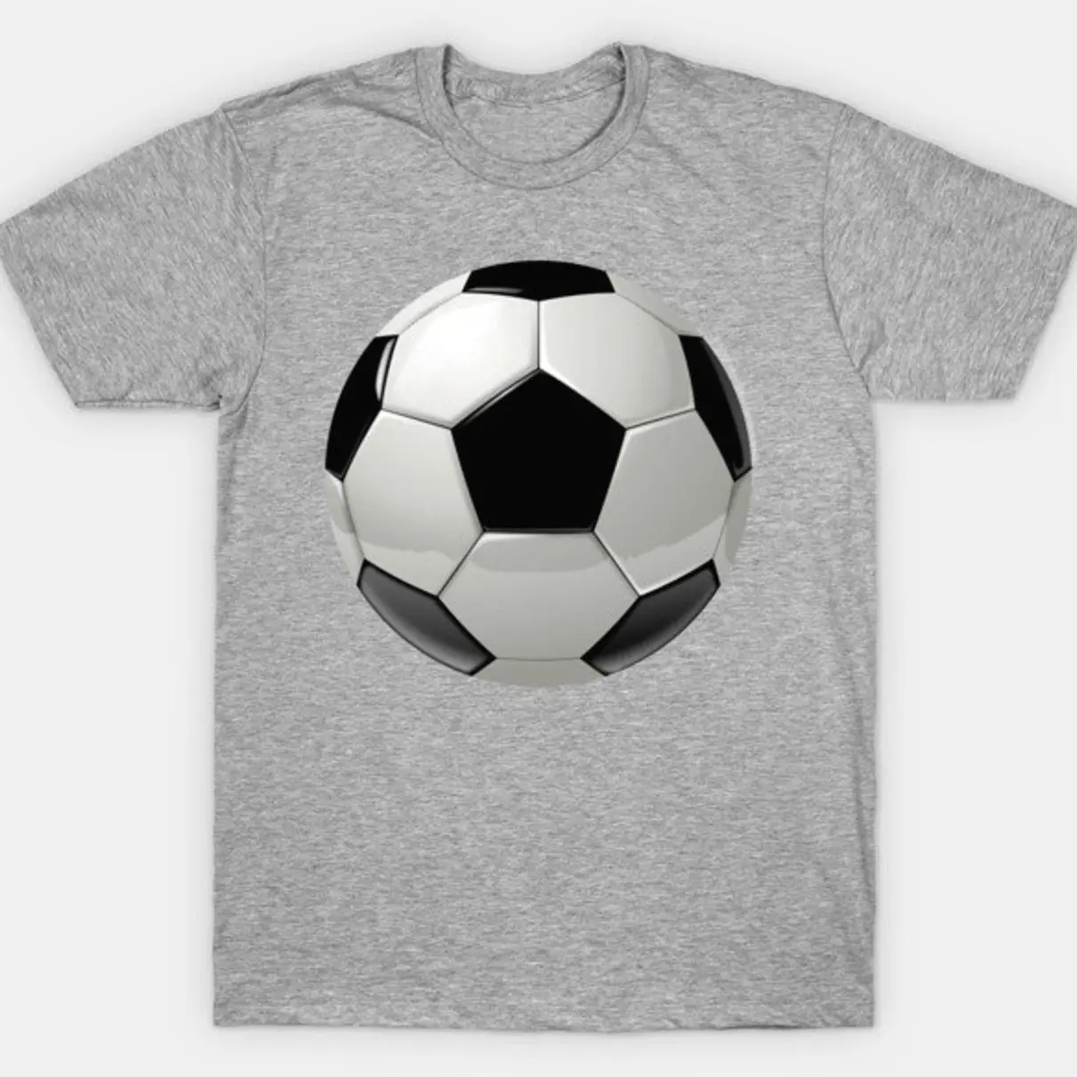 Women's Soccer Ball Sport Design T-Shirt SA9, S/M Sizes, Sporty Chic Style, Ideal for Yoga Exercises & Soccer Fashion, Football Fashion, Outdoors, Biking, All Seasons