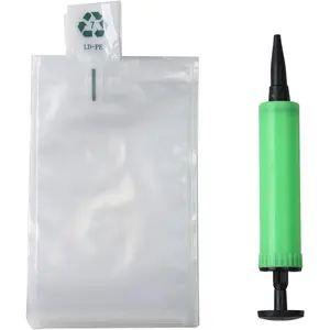 Clear Plastic Inflatable Protective Packaging Bag with Free Pump 4x6 Inches 50 Pieces