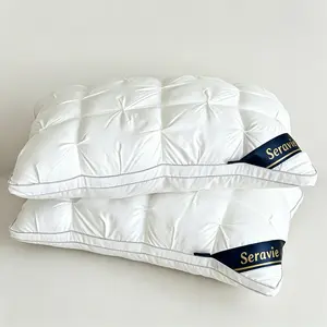 Perfect Father’s Day Gift! 5-Star Hotel Grade Soft Sleeping Pillows, Hypoallergenic Cooling Neck Support Bed