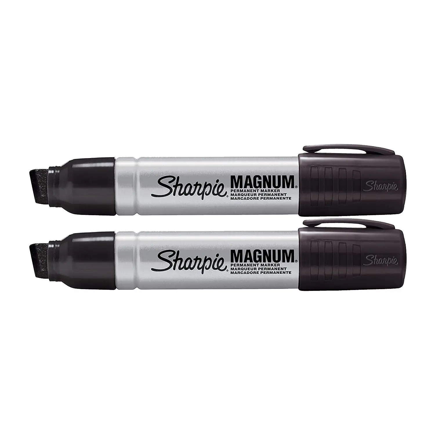 Sharpie Magnum Black Permanent Marker for Bold Writing, 2 Pack