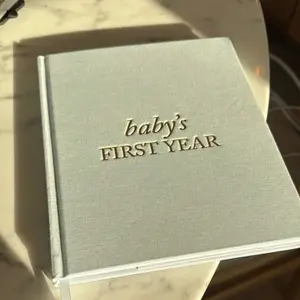 Baby's First Year Memory Book | A Beautiful Keepsake to Capture Pregnancy Details, Preparing for Baby & Monthly Milestones | Favorite Memories, Letters & Photos from Your Baby’s First Year | A Thoughtful Gift for New Parents & Baby Showers