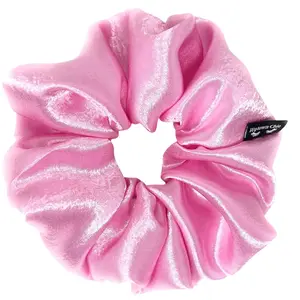 iUptown Chic Satin Chic Scrunchie XL - Pink