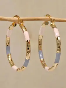 1 Pair Charm Hoop Earrings For Women For Wedding Anniversary Engagement Party Jewelry Valentine's Day Gift