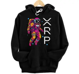 Personalized Spaceman xrp astronaut Cryptocurrency boyfriend girlfriend Zip Hoodie