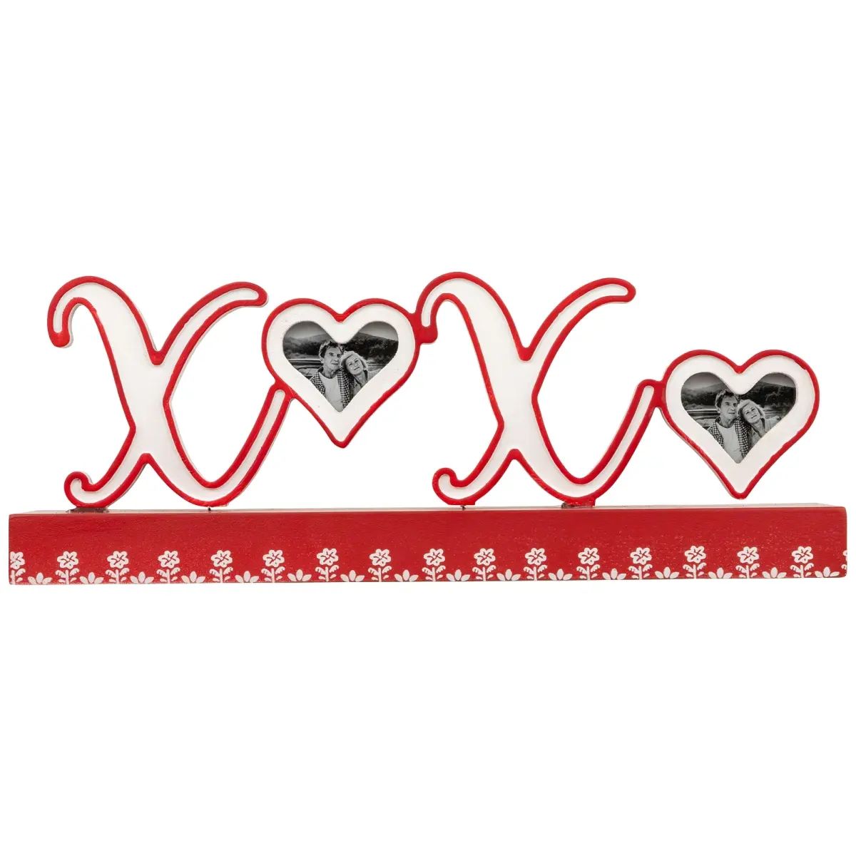 Northlight 35747142 4.5 x 12 x 3.25 in. XOXO Valentines Day Photo Frame Tabletop Decoration