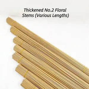 Handmade Hemp Rope Material for Basket Weaving, 100 Pieces Per Pack, Ideal for Flower Bouquet Making, DIY Craft Supplies