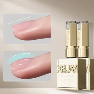 2PCS*15ML Construction Primer 2 Bottles New Nail Extension Construction Primer base Nail Leveling Reinforcement Four-in-one Model Glue Sealing Layer Function Glue Nail DIY Gel Manicure French Tip