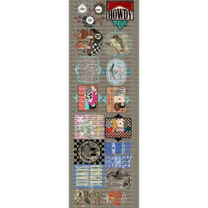 Western DTF Gang Sheet – 16 Full Size Cowgirl & Boutique Transfers