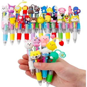 30 count Mini Multicolor Pens in One 4-in-1 Cute Pens Bulk for , Ballpoint Pen for Birthdays and 's Parties, Fun Gifts Assorted Ink Kawaii Pen