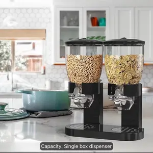 2-in-1 Cereal Dispenser, New Home Essential for Kitchen Upgrades