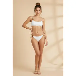 Sexy Solid Knit Bikini