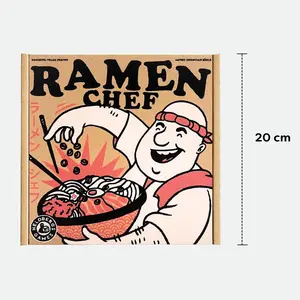 Games Ramen Chef - The Creative Flip Memory Game for Ramen Fans! Experience Japanese Design, Ideal for Adults and Families Aged 8+ High-Energy Party