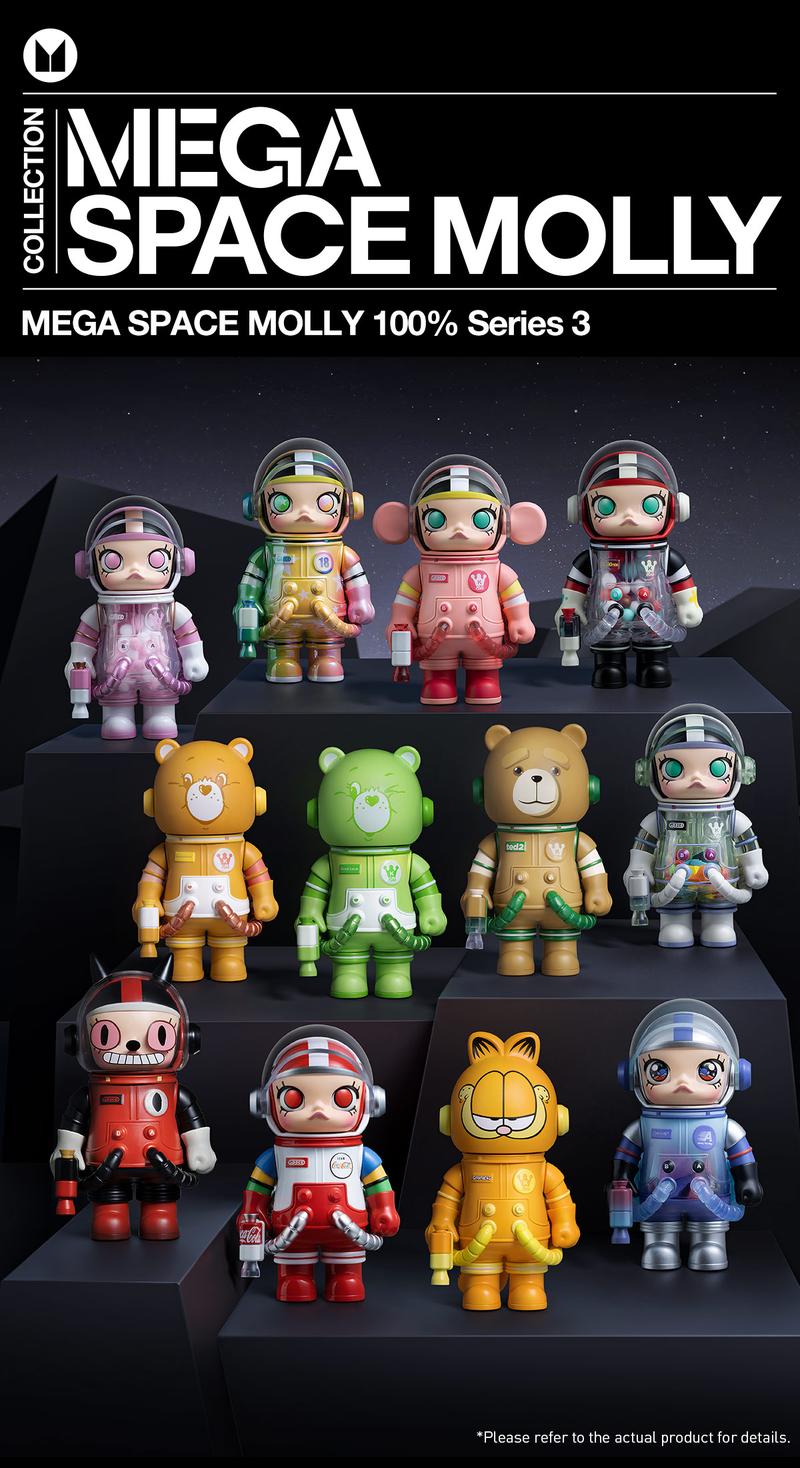 POP MART MEGA SPACE MOLLY 100% Series 3, Blind Box