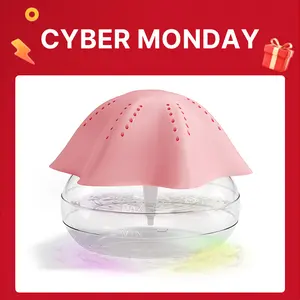 MORENTO 606C Air Purifier, Water-Based Purifier Air Cleaner, Aroma Diffuser with 7-Color LED Effect, Water Filter Air Washer & Humidifier For Home and Office, Air Purifier for Pets & Smokers, Air Revitalizer & Fresher#TikTokShopBlackFriday