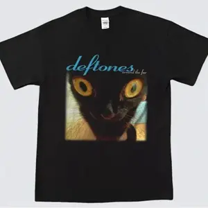 Deftones Around The Fur Cat Band T-shirt, Trendy Music Tshirt. Merch Graphic Tee, Unisex Shirt, Top Menswear Streetwear Shortsleeve Crewneck