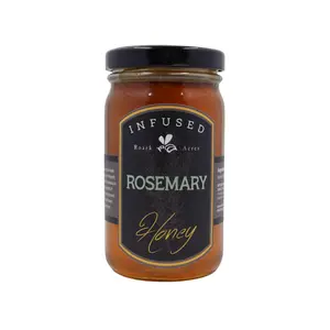 Rosemary Infused Honey - Raw, Unfiltered