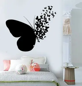 Vinyl Wall Decal Butterfly Bedroom Decor 395ig
