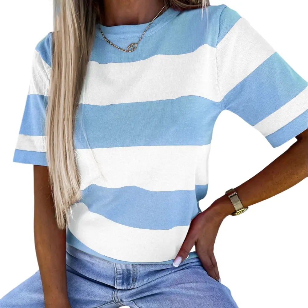 Sky Blue Stripe
