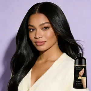 【Factory Direct】Plant Extract Hair Care Series Quick-Acting Hair Dye Shampoo Long-Lasting Formula Hair Care Gel Nutrient-Rich Scalp Nourishing Treatment