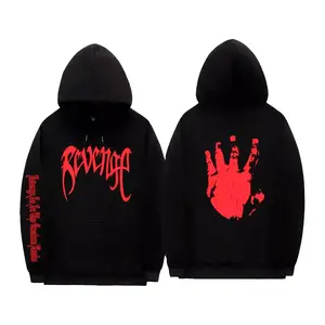Tentacion Revenge Hoodie Rapper Streetwear Sweatshirt, Hip Hop Vintage Hoodie, Crew Neck Hoodie , hoodie Basic, Clothing Casual, Anniversary gift, High Quality, Trending Hoodie, Graphic hoodie, Gift for Friend,