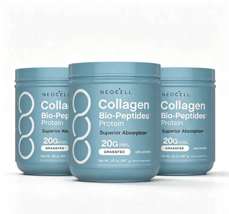 NeoCell Collagen Peptides Powder 20oz - Grassfed Protein Supplement - Advanced with 18 Essential Amino Acids
