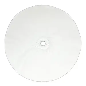 Renegade Products | Single-Stitched Loose-Ply Buffing Wheels For Metal Finishing (with 1/2" Arbor Hole) - Domet & Mirror Shine Options