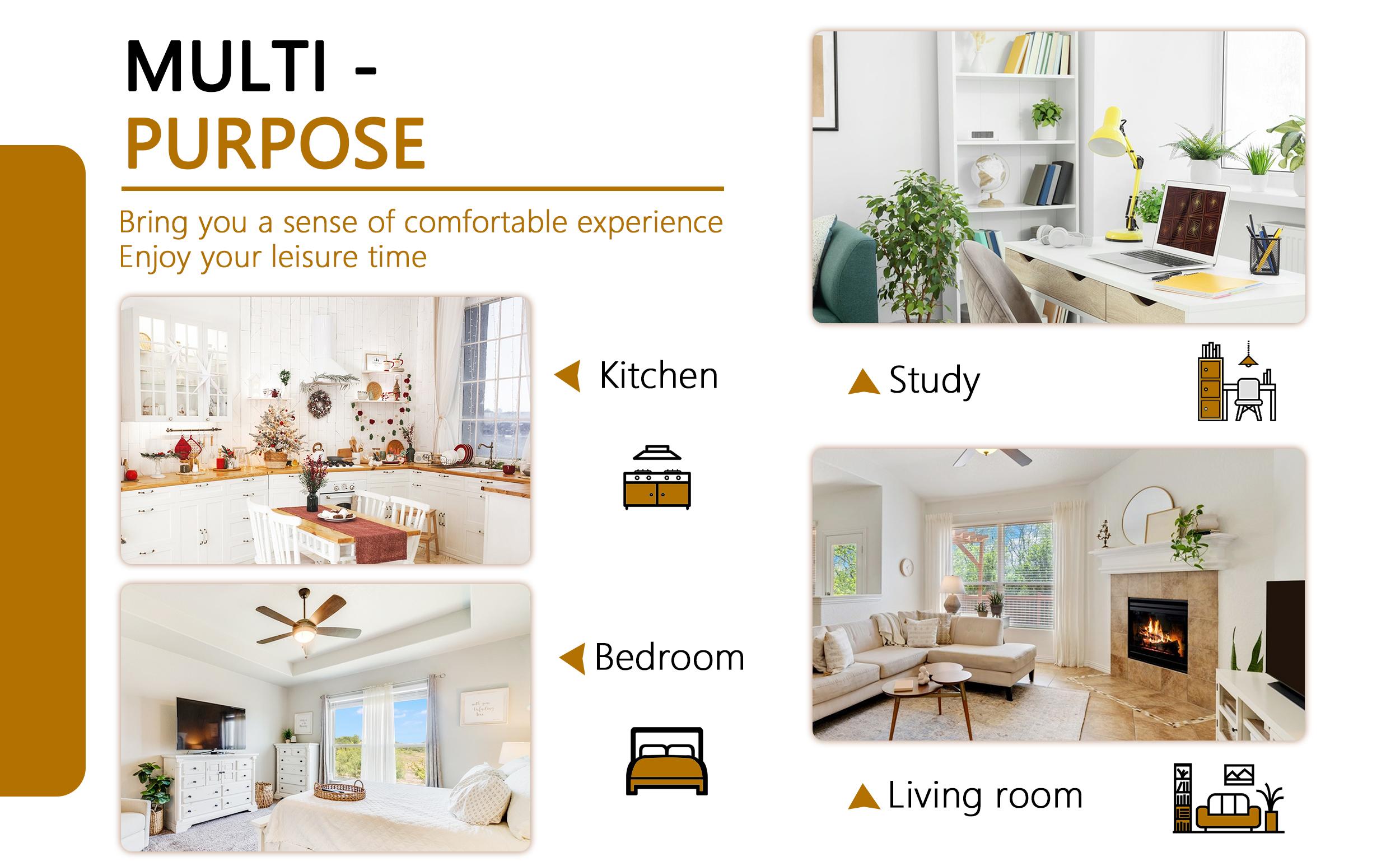 Walsunny 5-Tier Bookcase with 14 Shelves, Open Display Book Shelf with Metal Frame, Book Shelf for Home Office, Rustic,Freestanding Industrial Ladder