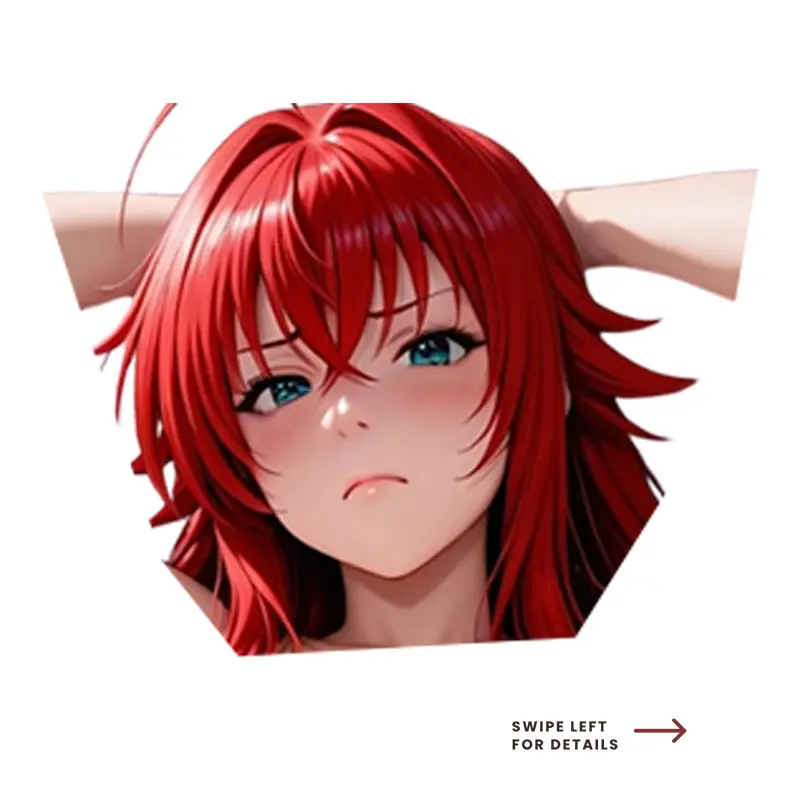 Reis Anime Vinyl Sticker, Elegant Fantasy Character Decal, Artistic Laptop Water Bottle Car Decor, Gift for Anime Fans