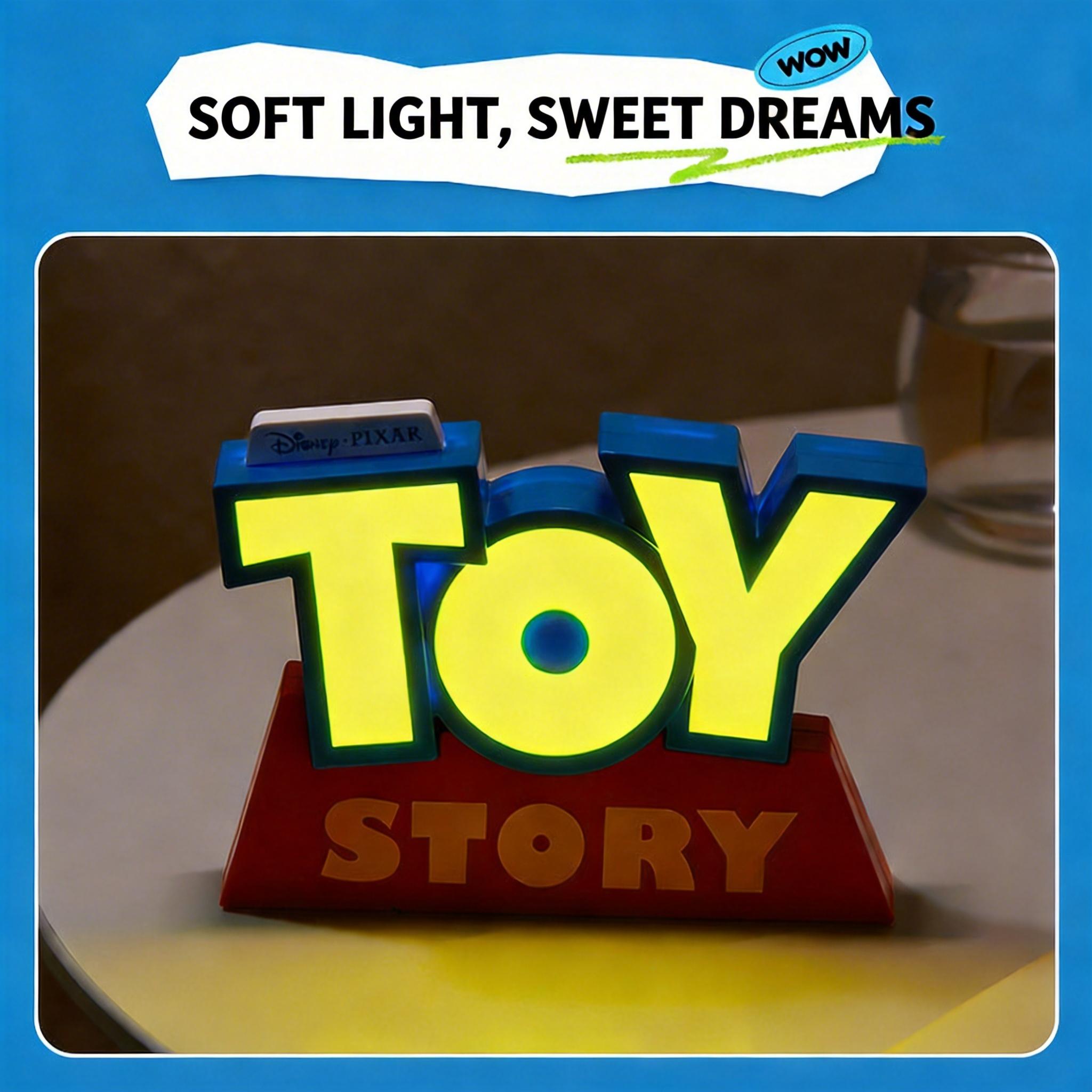 ，MINISO Disney Pixar LED Night Light USB Cute Bedside Desk Decor NightLight DeskDecor CuteGadgets for Bedroom, Bathroom, Stairs, Hallway, Gift for Fans & Friends