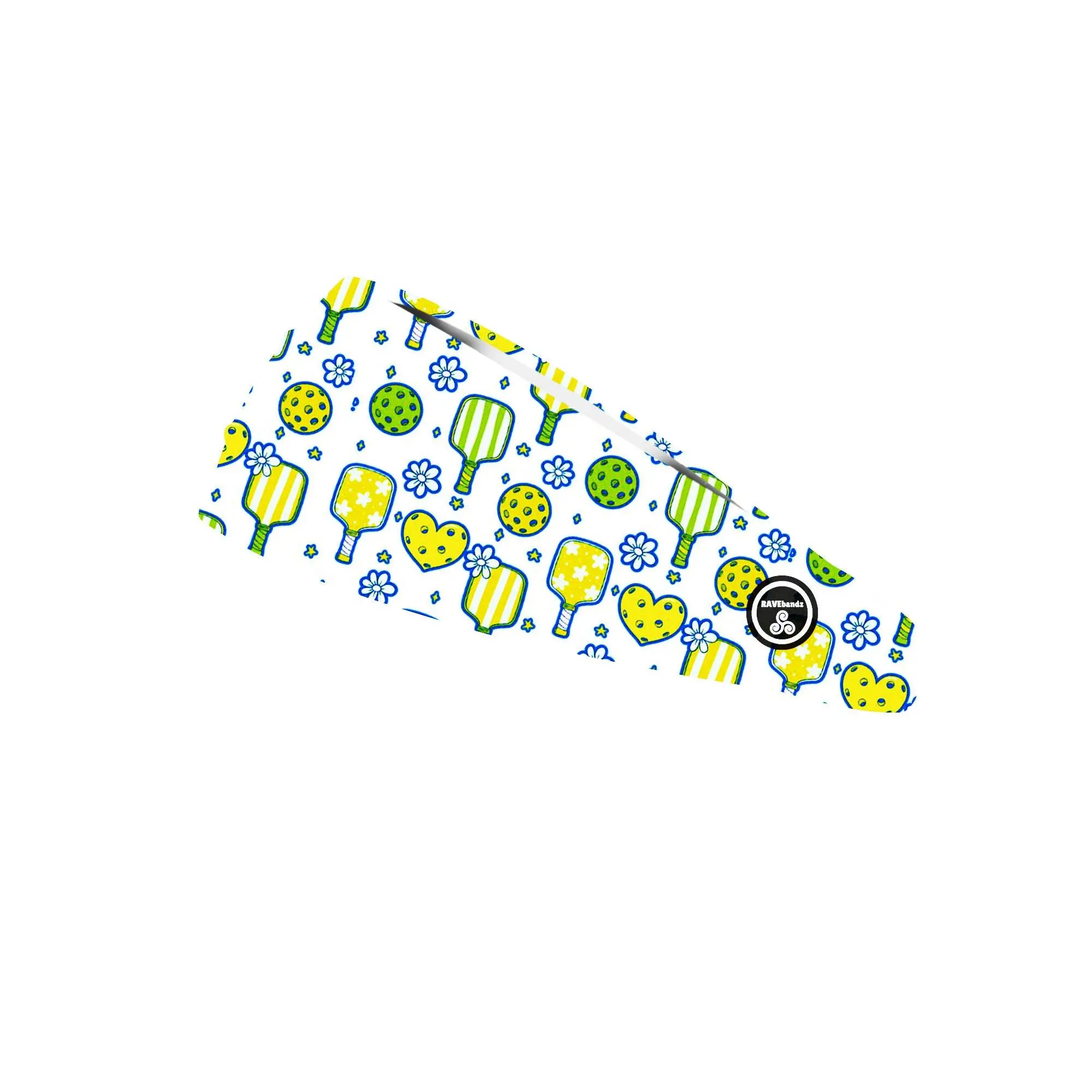 RAVEbandz The Pro - Wide Stretch Headband  (Pickleball)