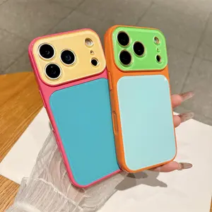 For iPhone 17 16 15 14 13 Pro Max Phone Case Contrast Color Summervibe Case Dopamine Contrast Color Full Lens Protection Compatible with iPhone 17 Pro Max Case  No paint peeling off, anti-fall and wear-resistant  #DealsForYouDays