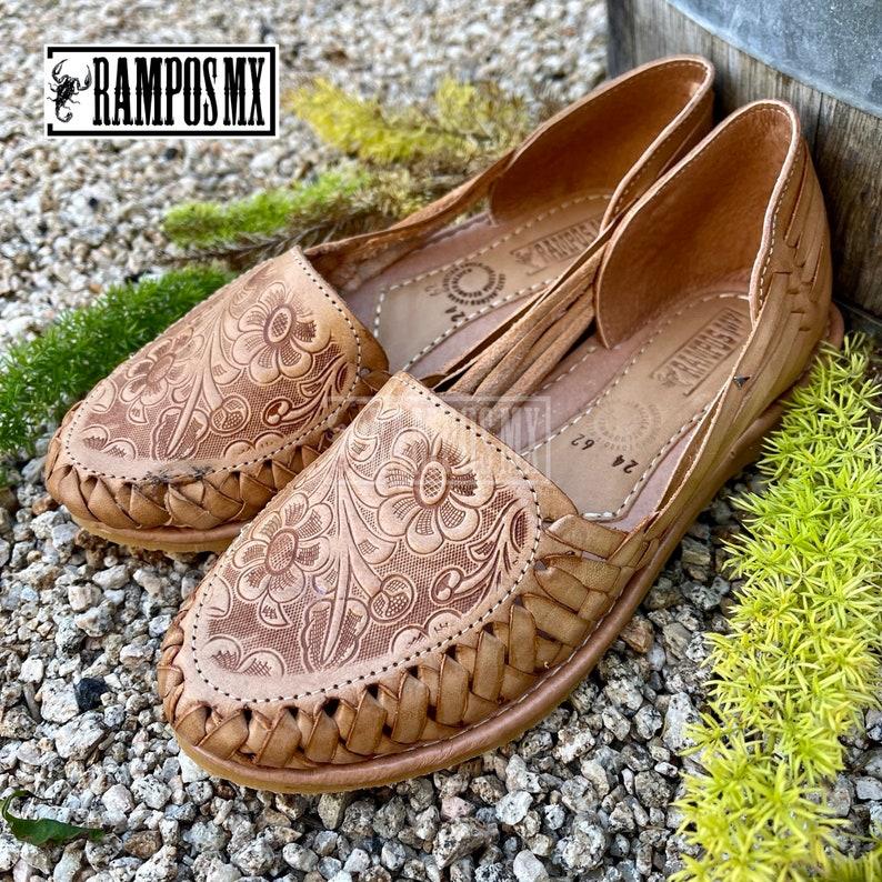 Womens Mexican Sandals, Handmade Leather Huaraches Sandals ,Sandalias Huaraches Mexicanos ,Mexican Leather Shoes, Huarache