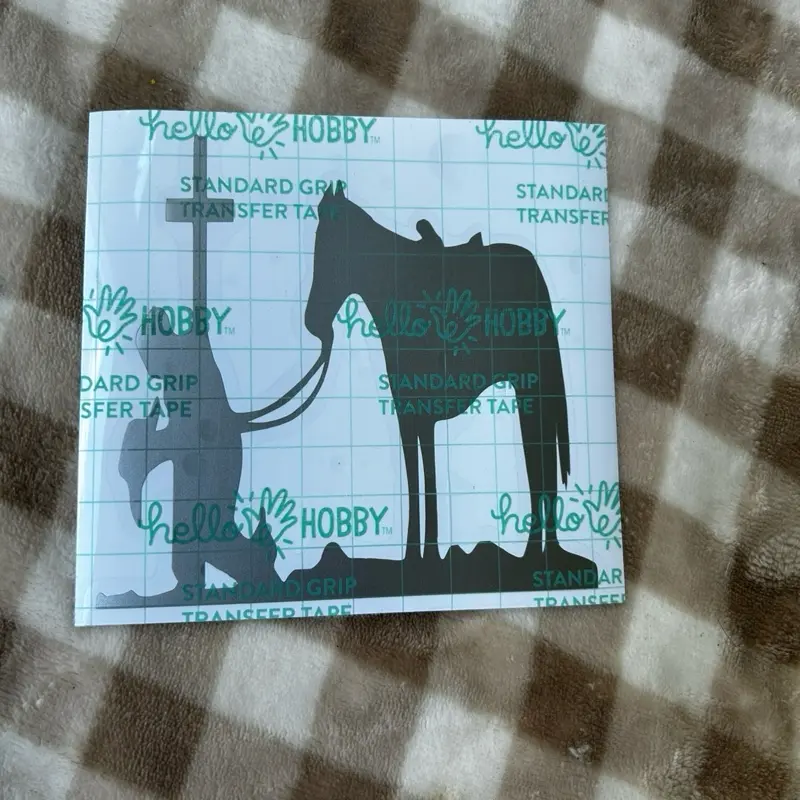 Hello Hobby Premade Stickers for Trucks Cars Water Bottles or Anywhere You Want to Use Them Standard Grip Transfer Tape
