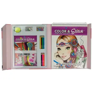 Style Me Up Color & Stitch Art Kit