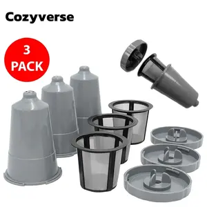 3 Pack My K-Cup Coffee Filter Reusable Replacement Refillable Holder For Keurig