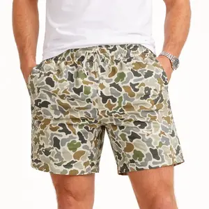 Unisex Camo Shorts for Men and Women, Hawaiian Summer Athletic Casual Shorts, Matching Couple Outfit, Great Gift for Friends