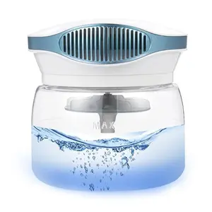 MAX 3 in 1 Air Purifier Space Humidifier & Aromatherapy Diffuser with 7 LED Color Changing Lights for Bedroom Office Living Room Smart Whole Home Humidifier International Warranty