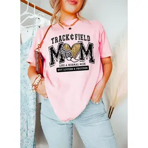 Track and Field Runner Mom Sweatshirt, Runner Mama Tee, Proud Runner Mom Tee, Mother's Day Gift, Game Day Shirt, Sport Mom Shirt Tshirt, Sweatshirt, Hoodie- AO92