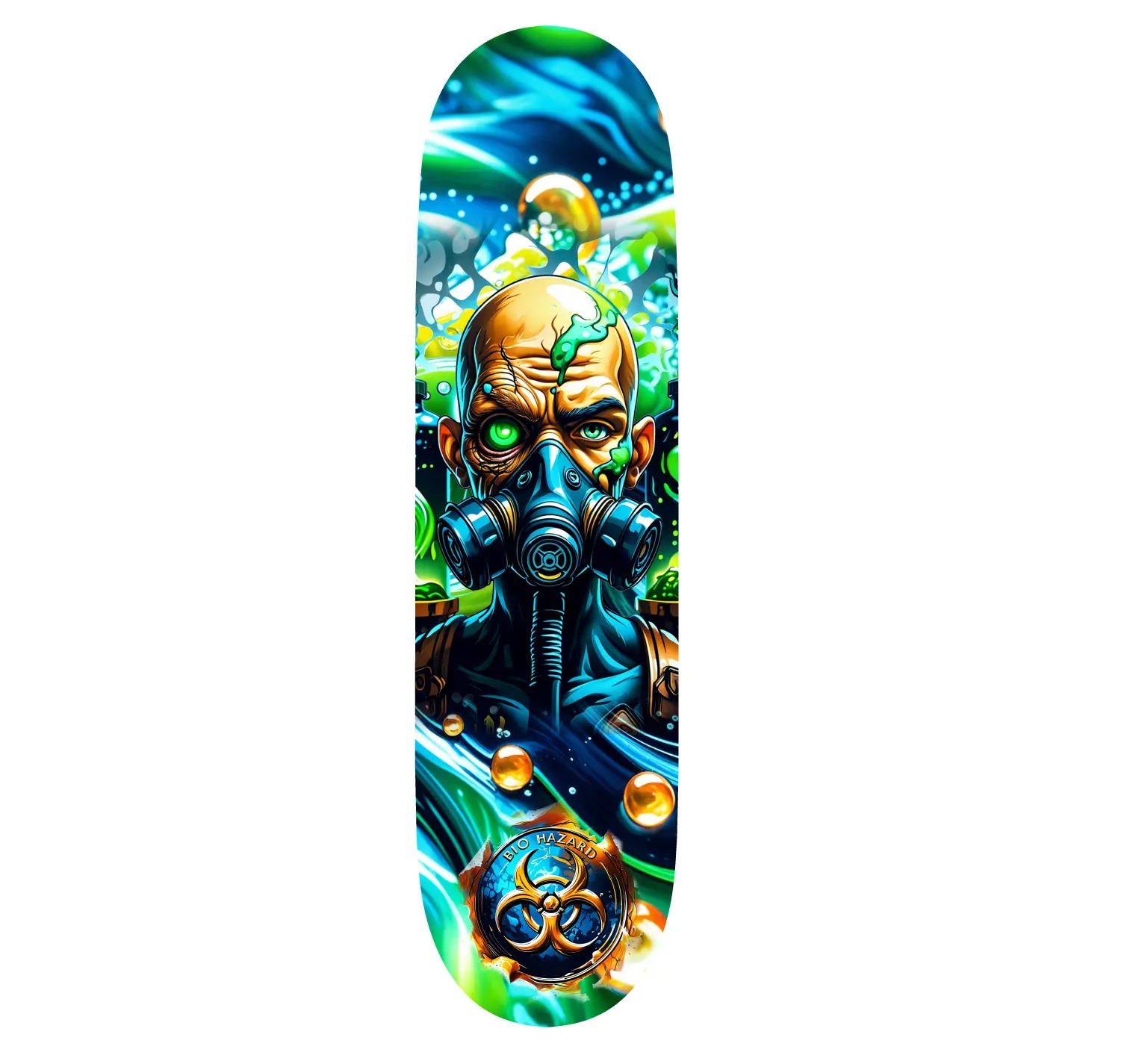 Toxic Citizen Custom Skateboard Deck - Customizable Design, High-Quality Materials, Ideal for Skateboarding Enthusiasts