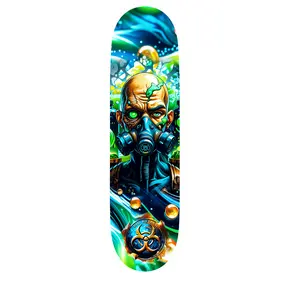 Toxic Citizen Custom Skateboard Deck - Customizable Design, High-Quality Materials, Ideal for Skateboarding Enthusiasts