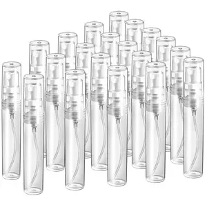 Mini  Bottle 20 count, Perfume Travel Refillable 5ml  Bottle Perfume Bottle, Fine Mist Mini Perfume Atomizer, Plastic Perfume Bottles Empty