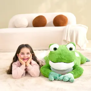 IKASA Giant Frog Stuffed Animal Plush Toy, 30" Large Frog Cute Plush Toys for Kids Girls Boys