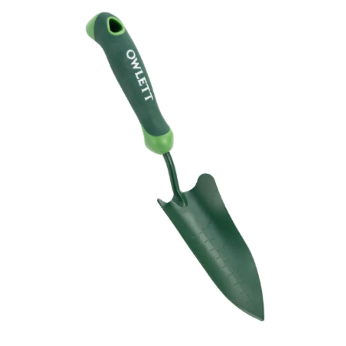 Garden Trowel with Measurements, High-Hardness Small Hand Shovel with Soft Ergonomic Handle, Rustproof Potting Trowel Gardening Hand Tools for Digging, Planting, Transplanting, Weeding Brand: Owlett