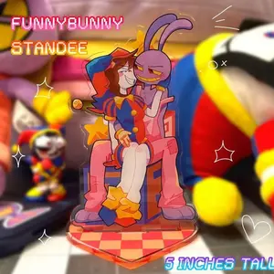 TADC  Acrylic Standee | Jax and Pomni | The Amazing Digital Circus