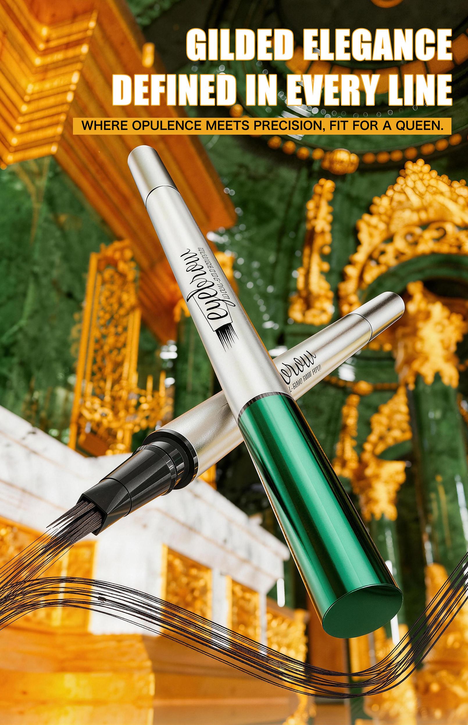 2-in-1 Dual Head 4D Eyebrow Pen with Micro Fork Tip & Fine Brush Tip, Waterproof Long Wear Brow Pencil for Hair Like Natural Strokes, Easy Brow Filling, Shaping & Blending for Beginners Soft Glam Look. 2-in-1 Dual Head 4D Eyebrow Pen with Micro Fork Tip & Fine Brush Tip, Waterproof Long Wear Brow Pencil for Hair Like Natural Strokes, Easy Brow Filling, Shaping & Blending for Beginners Soft Glam Look.